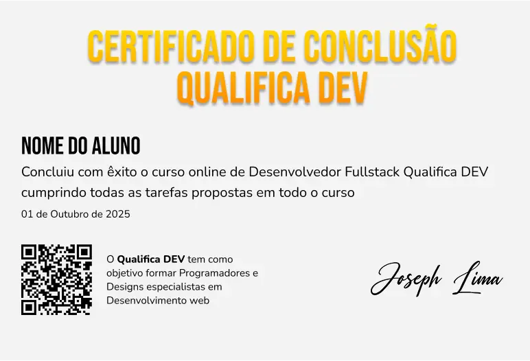 Certificado de conclusão