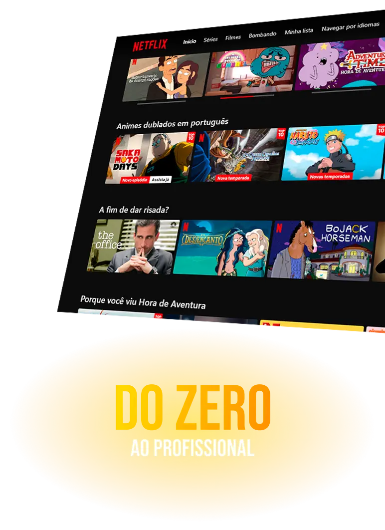 Do zero ao profissional